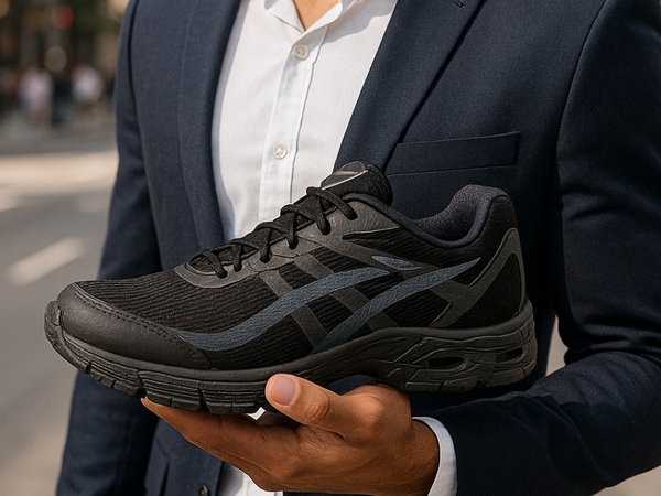 Tênis Masculino de Promoção - Tênis Jogging Barato - Tênis Masculino Calcci Pé